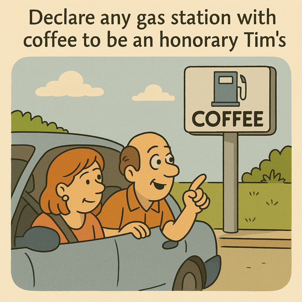 Try the Gas Station!