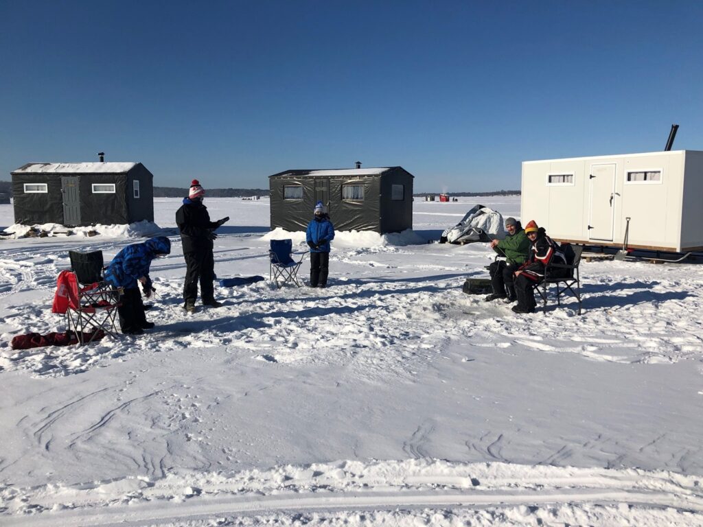 Winter Fun in North Bay - Ice Fishing