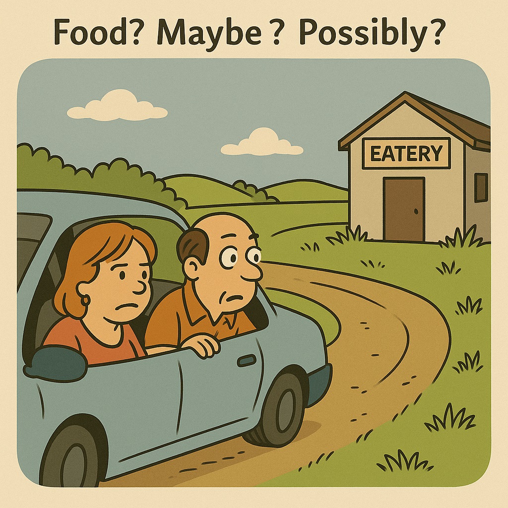 Roads Less Traveled - Need food?