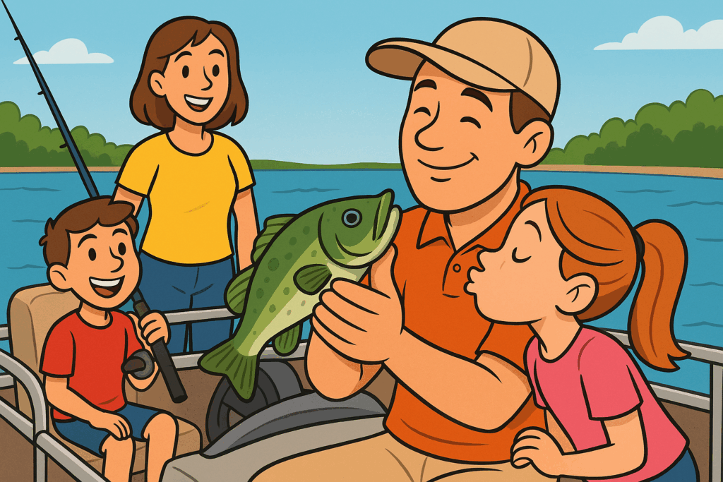 Father's Day Surprise - The Big Catch
