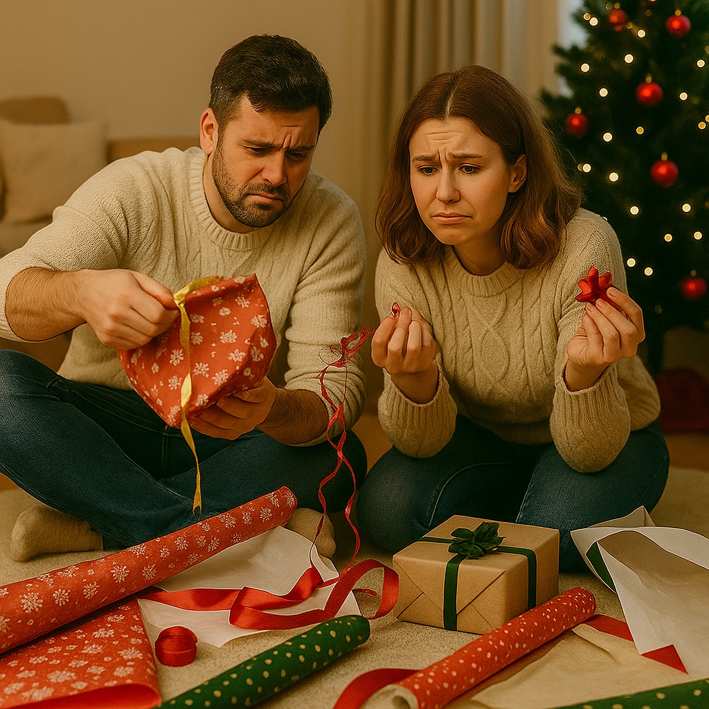 Wrapping Is Fun!? - Christmas Shopping