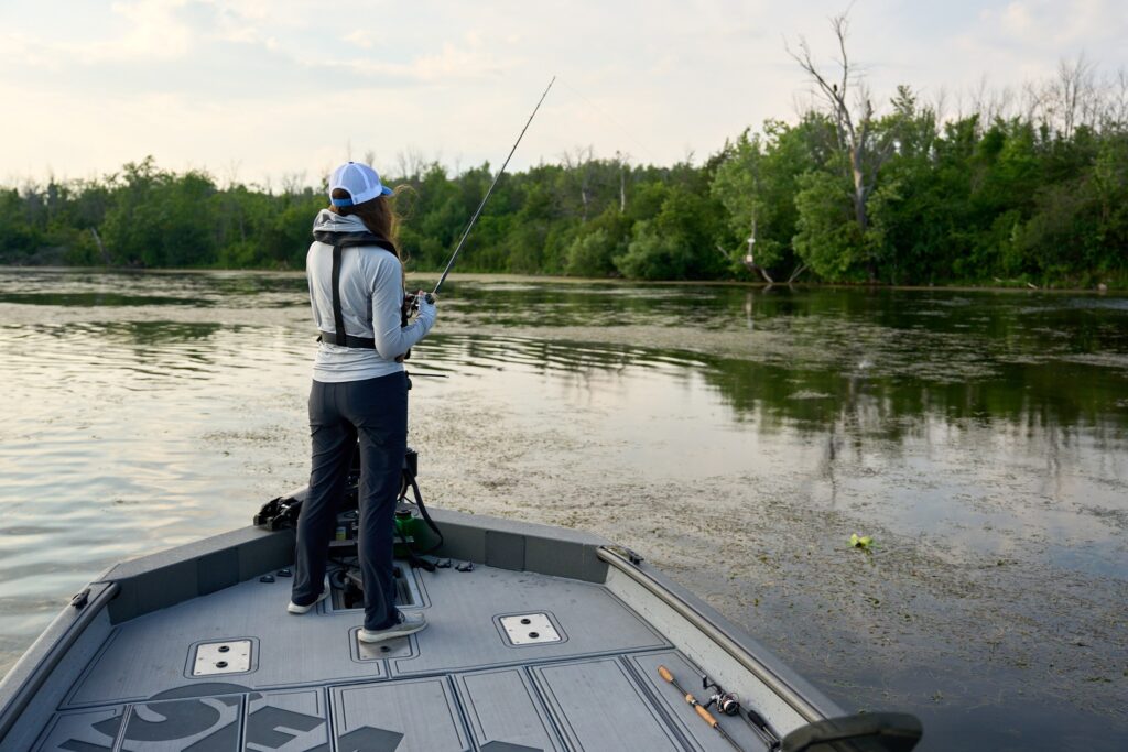 Fishing on the Trent River in Campbellford