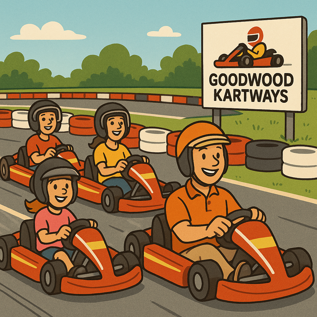 Father's Day Surprise - The Race is On