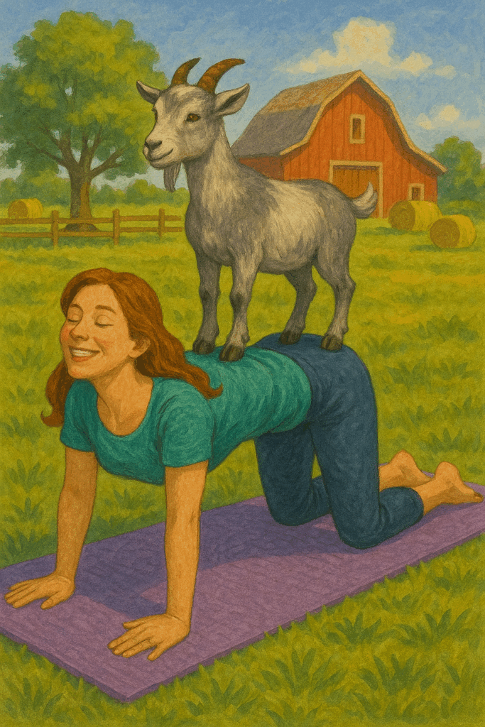 Happy Mother's Day - Goat Yoga