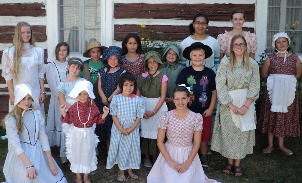Kawartha Settlers’ Village 2025 - Settlers' Camp 1