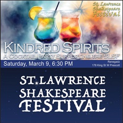 Join us for Kindred Spirits, a cocktail party on March 9th!