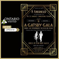 Gatsby Gala Fundraiser St. Lawrence Shakespeare Festival