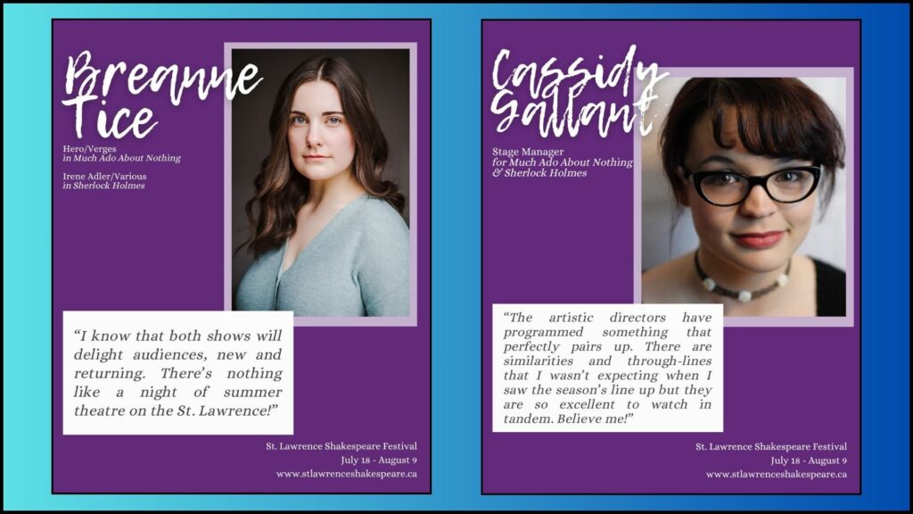 Comments from Breanne Tice an Cassidy Gallant
