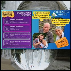 On the shores of the St. Lawrence River… Shakespeare Festival