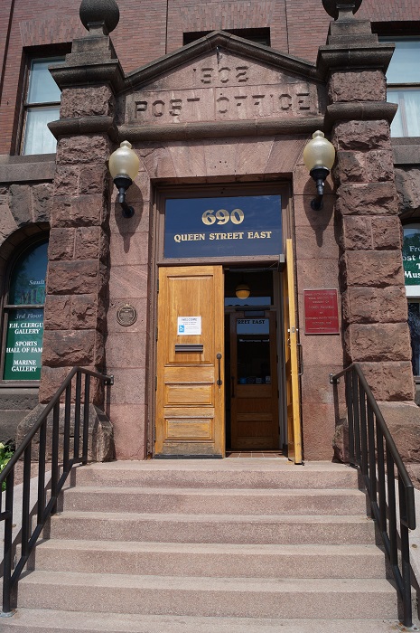The old Post Office building, now the Sault Ste. Marie Museum