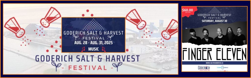 Lots of Music at the Goderich Salt and Harvest Festival