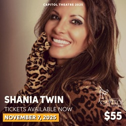 Shania Twin at Capitol Theatre 2025