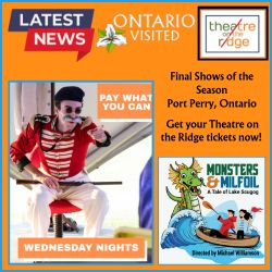 The final productions of our summer season is onstage now!