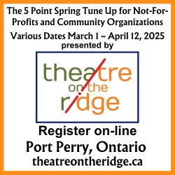 5 Point Spring Tune Up Workshops presented by Theatre on the Ridge