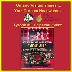 Visit Santa Mrs. Claus Elf Donoko at Tyrone Mills Holiday 2024