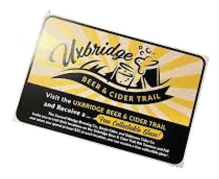 The Uxbridge Beer and Cider Trail passport