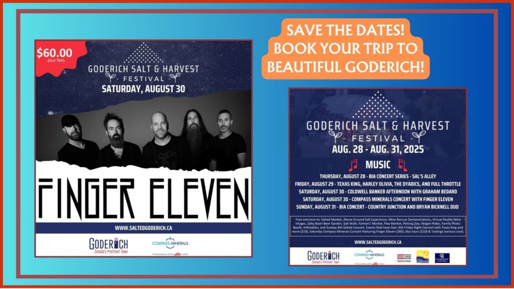 Goderich Salt and Harvest Festival - Finger Eleven Concert