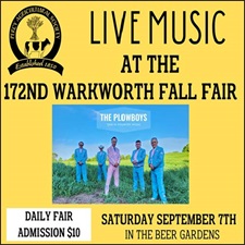 Warkworth Fall Fair – Entertainment Lineups