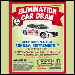 Percy Agricultural Society Warkworth Elimination Car Draw