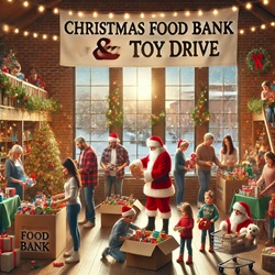 Christmas Food Banks and Toy Drives