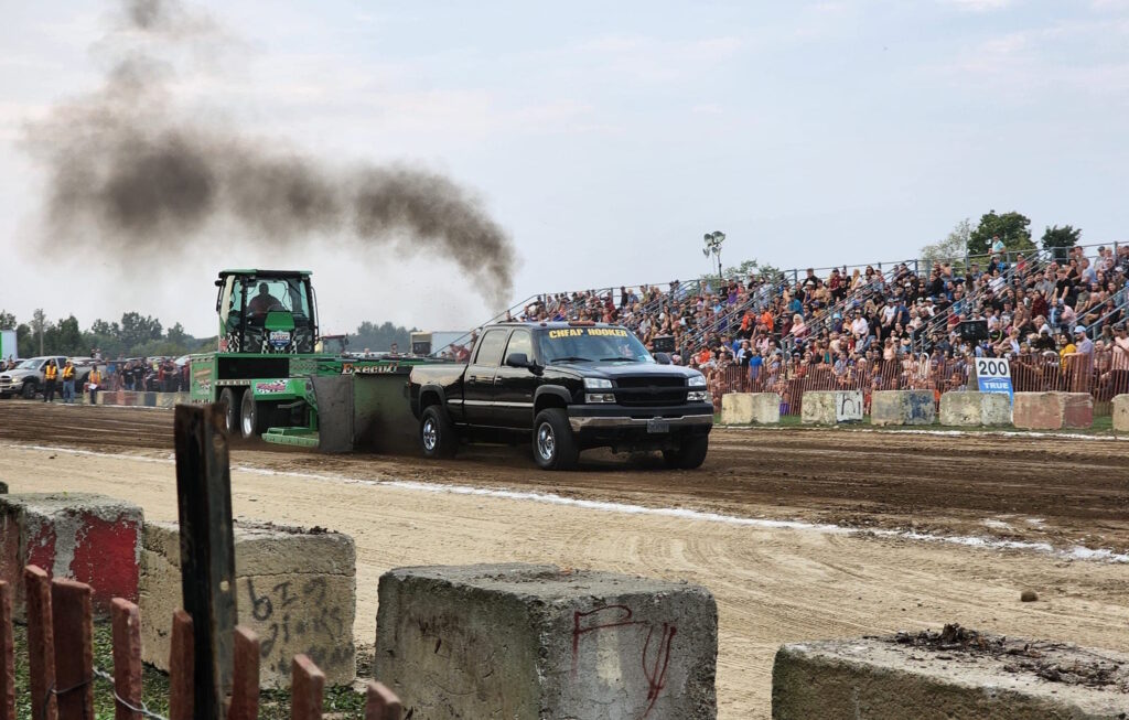 Pulling at the Fergus Fall Fair