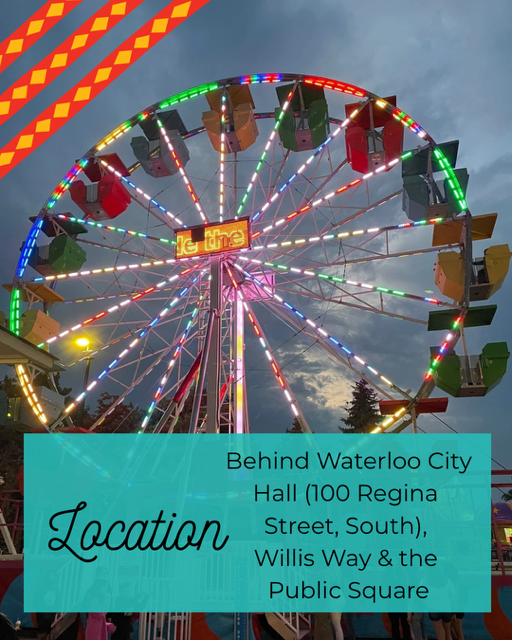 Sun Life Waterloo Busker Carnival - Location