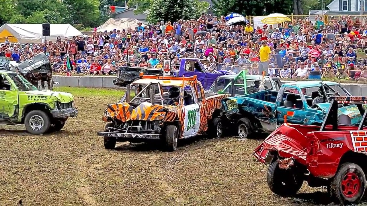 Demolition Derby at the Comber Fair